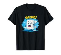 Nice Panic and Toilet Paper Run Costume in Cool Colors T-Shirt