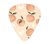 Nice Peaches Acoustic GuitarGuitar Picks 12 Pcs, Electric Guitar Essential Thick And Thin Guitar Plectrums Students 0.46 0.96 0.71 Mm