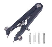Nice Pies Watch Bracelet Remover Spring Bar Plier Watch Strap Adjuster Tool Watch Repair Tool Kit Watch Standard Plier Remover Set Stainless Steel Bracelet Spring Bar Removing Tweezers Tool Kit,