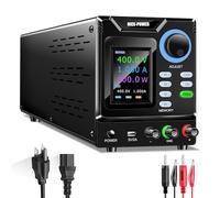NICE-POWER DC Power Supply Variable, 0-400V 0-1A High Voltage Programmable Adjustable Regulated Lab Bench Power Supply with Encoder Knob, Storage Memory, Output Switch, Lock Button, PC Software