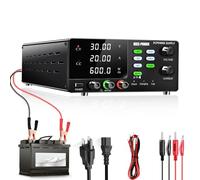 NICE-POWER DC Power Supply Variable, 30V 20A 600W High Power Bench Power Supply for Battery Charging, Adjustable Switching Regulated Power Supply with OCP, Memory Storage, Output Switch, Lock Button
