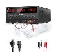 NICE-POWER SPS-H Series 30V 10A DC Power Supply, Variable, Adjustable, High Precision, 4-Digits LED Display, 5V/2A USB Port, Lab Power Supply