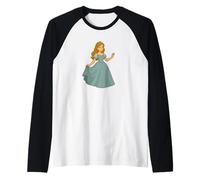 Nice Princess in Pretty Dress for Fairytale and Magical Fans Raglan Baseball Tee