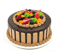 Nice purchase 6 inch Fake Birthday Cake Fake Food Bakery Shop Cake Display Model Party Decoration Faux Replica Cake (8" Wide with Style F)