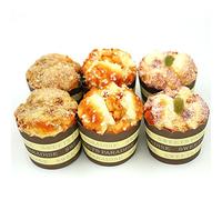 Nice purchase Artificial Cake Fake Simulation Realistic Food Cupcake Bread Dessert For Decoration Display Props Real Model 6 PCS
