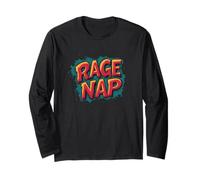 Nice Rage Nap Emblem for Adults and Kids Long Sleeve T-Shirt