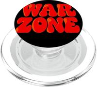 Nice Red War Zone Speech PopSockets PopGrip for MagSafe