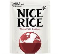 Nice Rice Nice Rice Sustainably Farmed Wholegrain Basmati rice pouch 250g