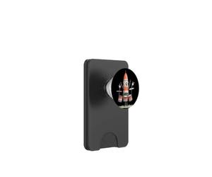 Nice Rocket Look with Drums Instrument for Rocking PopSockets PopWallet for MagSafe