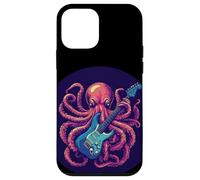 Nice Rocking Octopus with Electric Guitar Costume Case for iPhone 12 mini