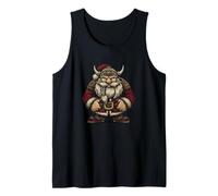 Nice Santa Claus in Viking Look for Nordic Christmas Lovers Tank Top