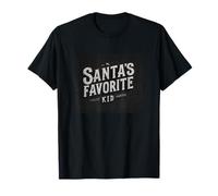 Nice Santa's Favorite Kid Speech for Boys and Girls T-Shirt