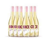 Nice Sauvignon Blanc 10.5% ABV Spanish White Wine, 6 x 75 ottles | Crisp & Dry, Crowd-Pleasing and Versatile, From La Mancha, Vegan, B-Corp Brand, Multipack