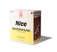 Nice Sauvignon Blanc, Wine Box, Crisp, French White Wine from Côtes de Gascogne, Stays Fresh for 6 Weeks, 1 x 2.25L Boxed Wine