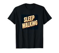 Nice Sleepwalking Emblem for Boys and Girls T-Shirt