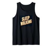 Nice Sleepwalking Emblem for Boys and Girls Tank Top