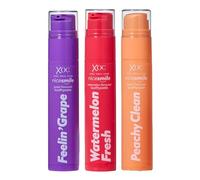 Nice Smile Toothpaste Assorted Flavors - Watermelon Fresh, Feelin' Grape, and Peachy Clean - 60ml Refreshing, Fruity Formula for a Clean, Fresh Mouth