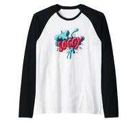Nice Soggy Emblem for Man and Woman Raglan Baseball Tee