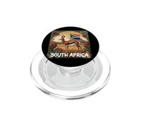 Nice South Africa Nature View with Animal Graphic PopSockets PopGrip for MagSafe