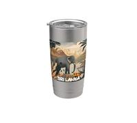 Nice Sri Lanka Nature Graphic with Elephant Stainless Steel Insulated Tumbler
