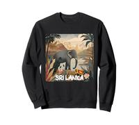 Nice Sri Lanka Nature Graphic with Elephant Sweatshirt