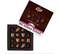 Nice Sugar free Luxury Belgium Chocolate with stevia Diabetic | Premium Gift for Her or Him | 16 Belgian Delights | Present for Christmas Happy New Year Mothers & Fathers day, Valentine (5 Boxes)