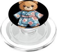 Nice Teddy Bear Bringing a Japanese-Inspired Touch PopSockets PopGrip for MagSafe