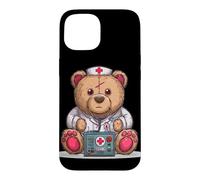 Nice Teddy Bear in Emergency Doc Look Case for iPhone 15