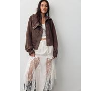 Nice To Meet You Maxi Slip Skirt by Intimately at Free People in White Alyssum, Size: Small - female