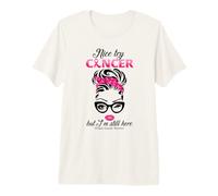 Nice Try Cancer but I'm Still here Breast Cancer Warrior Premium T-Shirt