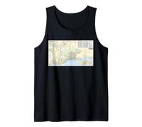 Nice Urban Network Travel Art France Tank Top