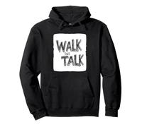 Nice Walk that Talk Statement Pullover Hoodie