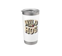 Nice Wild Hog Speech and Face Costume Stainless Steel Insulated Tumbler
