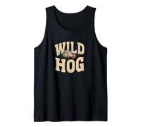 Nice Wild Hog Speech and Face Costume Tank Top