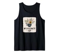 Nice Wildflower Cup Graphic for Adults and Kids Tank Top