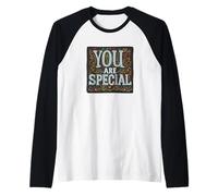 Nice You are Special Look Raglan Baseball Tee