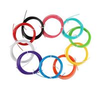 Nicear 1.75mm 3D Pen Filament Refills PLA, High Temperature Resistant for 3D Pen 10 Colors (Random), 1.75 mm, 50m Total Length