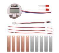 Nicear 1 set Fruit Battery Experiment Kit Potato Battery Science Set Citrus Batterys Power Electromagnetic Lemon Batteries Potato Clock Kit with Metal Components