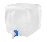 Nicear 10L Collapsible Water Container with Tap and Handle Leakproof Foldable Water Bag Lightweight and Portable Square Bucket for Camping Hiking, Survival Emergency Outdoor Travel Storage