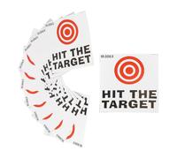 Nicear 12 Pcs Toilet Target Stickers Bullseye Stickers Aiming Potty Training Pee Target Aim Bullseye Decal Bumper Sticker For Toilet Urinal