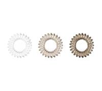 Nicear 18pcs Spiral Hair Ties Hair Ties Damage-free Spiral Hair Ties Suitable for women and girls playing at the beach or loving sports and fitness