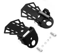 Nicear 1Pair Bicycle Rear Pedals Folding Mini Bike Pegs for Mountain Bike Cycling