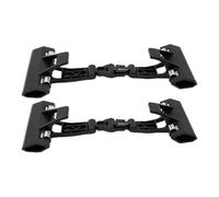 Nicear 2 Pack Adjustable Document Holder for Typing, Rotatable Paper Copy Holder Clip,Handy Artist Supplies Clamp,Computer Typing Proofing Folder(20x8cm)