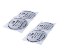 Nicear 2 Pack Please Knock Before Entering Wall Sticker Waterproof Self-Adhesive Door Sign for Offices Home and Business Spaces