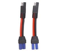Nicear 2 Pcs EC5 Female Male Plug Connector To SAE Power Automotive Adapter Extension Cable Wire Car Motor Solar Panel Batteries