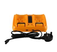 Nicear 2-Port Rapid Charger Dual 2.1A USB Outputs Compatible with Dewalt DCB Series Tools 18V Lithium Ion Battery, Compatible with DCB203 204 205 206 201 120 127