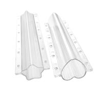Nicear - 2Pcs Heart & Star Shaped Vegetable Growth Molds | Reusable Food-Safe Plant Shaping Tools for Cucumber, Melon, Cantaloupe | DIY Garden Molds for Organic Home Gardening