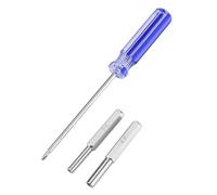 Nicear 3.8mm 4.5mm Security Bit Screwdriver Tool For Nes Snes N64 Cartridges Systems With 2.5 Screwdriverscrewdriver Set For Opening And Maintaining Video Cartridges