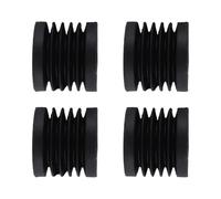 Nicear 4 PCS X1 P1 3D Printer Universal Rubber Feet Pad Black Shock Absorbing Non Slip Noise Reduction Mat Durable Wear Resistant Accessories