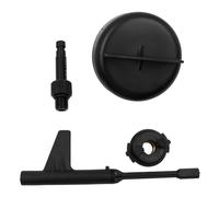 Nicear 4 Piece Metal Rod Transmission Fluid Refill Tool Kit for 725.0 9-Speed Transmission ATF Fluid Adapter ATF109 Oil Change Tool Set for 9G-Tronic Vehicles Black